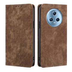 Estuche para teléfono de cuero magnético con...