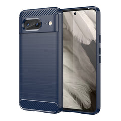 Funda de TPU con textura cepillada de fibra ...
