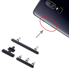 Teclas laterales, For OnePlus 6(Jet Black)