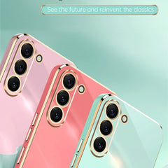 XINLI Straight Edge 6D Electroplate TPU Fund...