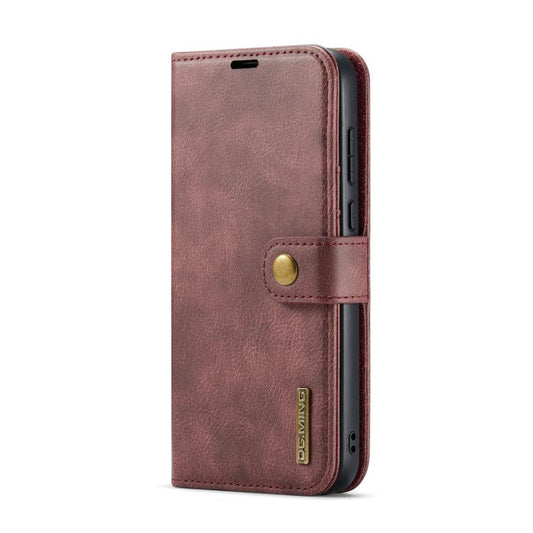DG.MING Crazy Horse Texture Estuche de cuero...