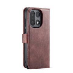 DG.MING Crazy Horse Texture Estuche de cuero...