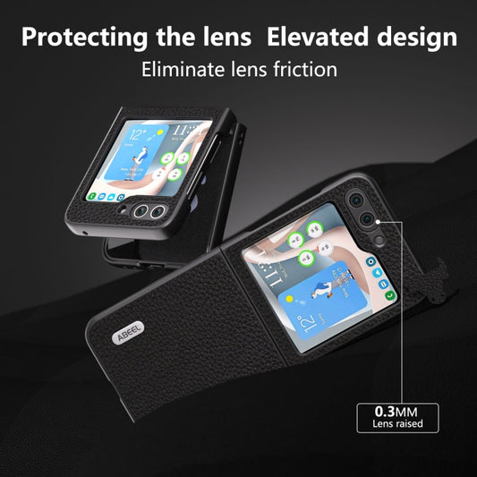 Funda para teléfono con textura de litchi de...