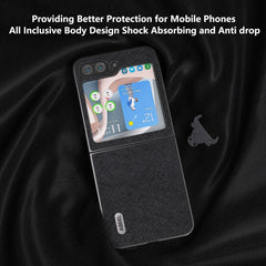 Estuche para teléfono de cuero genuino con t...