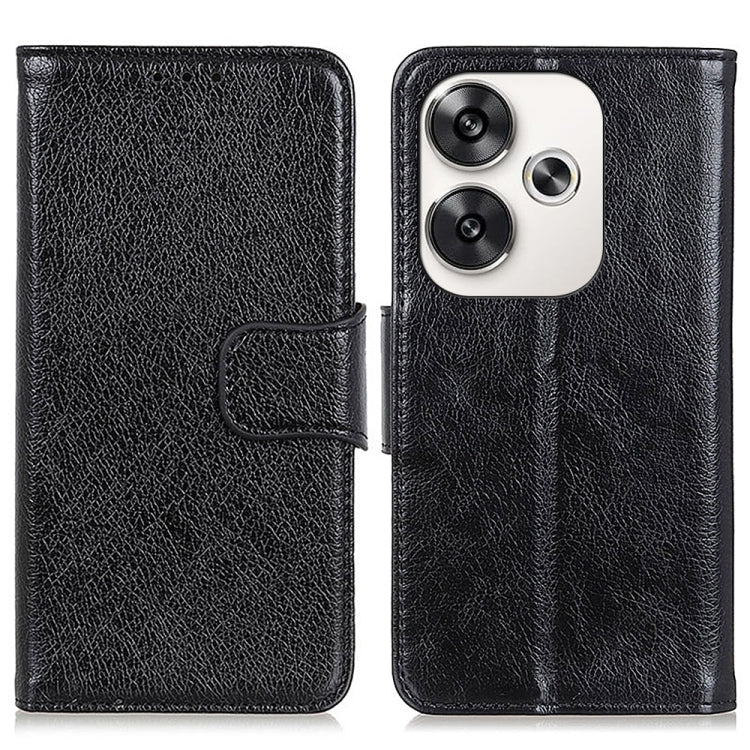 Estuche para teléfono de cuero con tapa hori...
