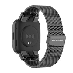 Correa de reloj de metal con hebilla de Milá...