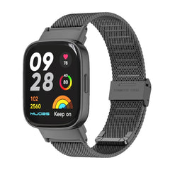 Correa de reloj de metal con hebilla de Milá...