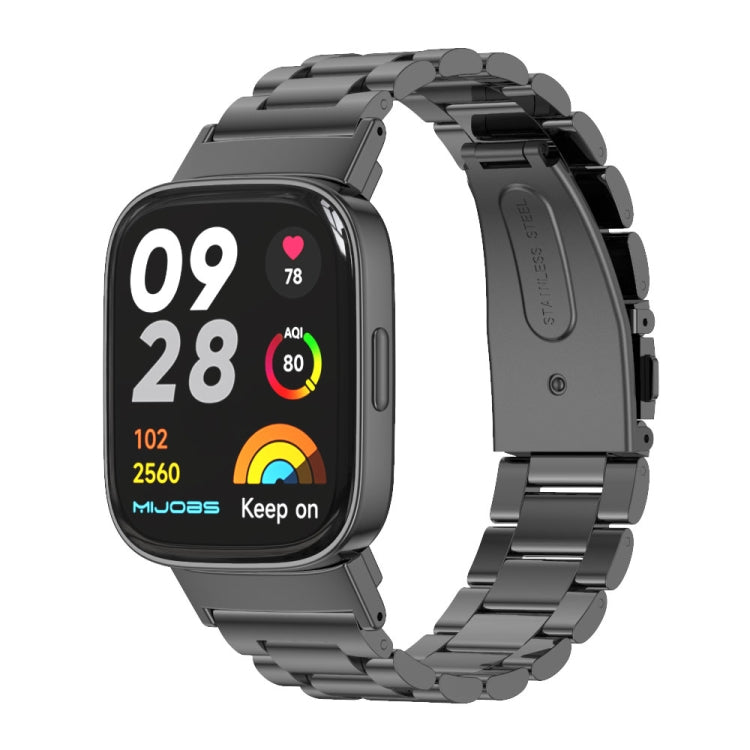 Mijobs correa de reloj de acero inoxidable d...
