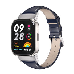Correa de reloj delgada de cuero genuino Mij...