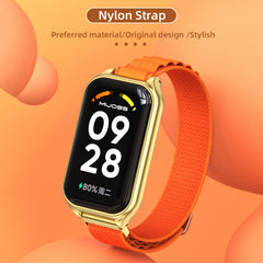 Correa de reloj transpirable de nailon con c...