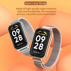 Correa de reloj transpirable de nailon con c...