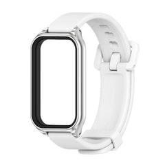 Correa de reloj de silicona con carcasa de m...