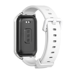 Correa de reloj de silicona con carcasa de m...