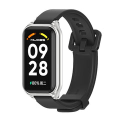 Correa de reloj de silicona con carcasa de m...