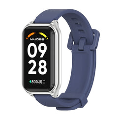 Correa de reloj de silicona con carcasa de m...