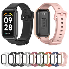 Correa de reloj de silicona con carcasa de m...