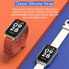 Correa de reloj de silicona con carcasa de m...