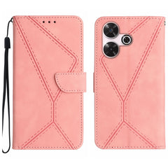 Funda de teléfono de cuero en relieve con co...