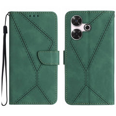 Funda de teléfono de cuero en relieve con co...