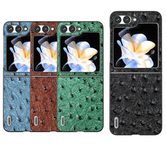 Funda para teléfono con textura de avestruz ...