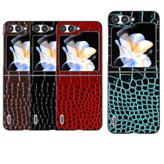 Funda para teléfono con borde negro y patrón...