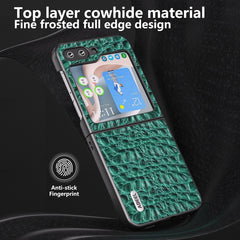 Funda para teléfono ABEEL de cuero genuino S...