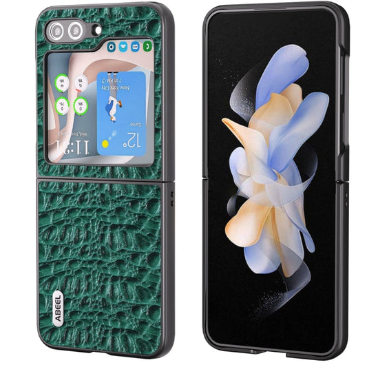Funda para teléfono ABEEL de cuero genuino S...