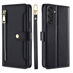 Estuche para teléfono de cuero tipo billeter...