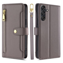 Estuche para teléfono de cuero tipo billeter...