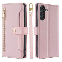 Estuche para teléfono de cuero tipo billeter...