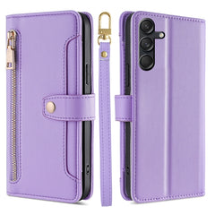 Estuche para teléfono de cuero tipo billeter...