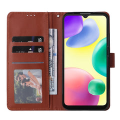 Estuche multifuncional de cuero para teléfon...