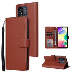 Estuche multifuncional de cuero para teléfon...