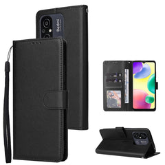 Estuche multifuncional de cuero para teléfon...