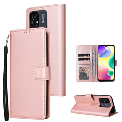 Estuche multifuncional de cuero para teléfon...