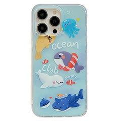 Estuche para teléfono con patrón animal lind...