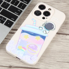 Estuche para teléfono de silicona líquida co...