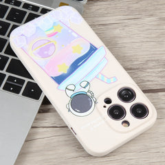 Estuche para teléfono de silicona líquida co...