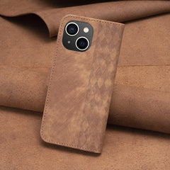 Estuche para teléfono de cuero en relieve a ...