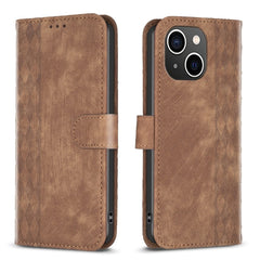 Estuche para teléfono de cuero en relieve a ...