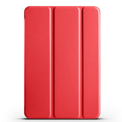 Estuche para tableta de cuero con tapa horiz...