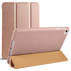 Estuche para tableta de cuero con tapa horiz...