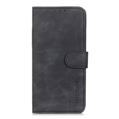 KHAZNEH Funda de cuero con tapa de textura r...