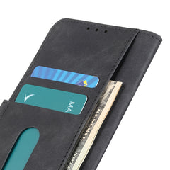 KHAZNEH Funda de cuero con tapa de textura r...