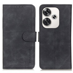 KHAZNEH Funda de cuero con tapa de textura r...