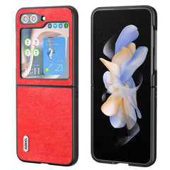 ABEEL Retro Litchi Texture PU Funda para tel...
