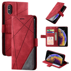 Estuche de cuero con tapa horizontal con emp...