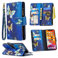 Estuche de cuero con tapa horizontal con cre...