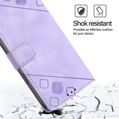 Estuche para teléfono de cuero en relieve co...