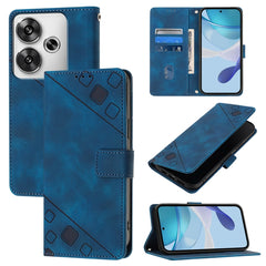 Estuche para teléfono de cuero en relieve co...